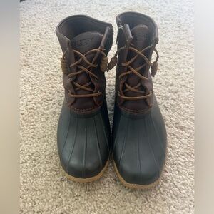 Brown Sperry Duck Boots